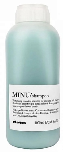 Защитный шампунь для сохранения косметического цвета волос - Davines Essential Haircare Minu Shampoo